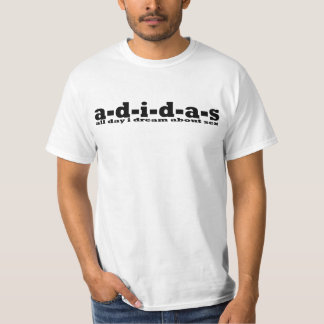 "all dag drömm jag könsbestämmer omkring" den tee shirt