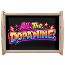 All. Den. Dopamin Slogan Serveringsfat
