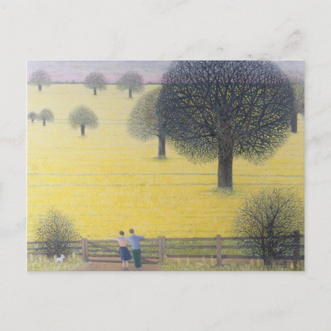 All den Gulten Vykort (Framsida)