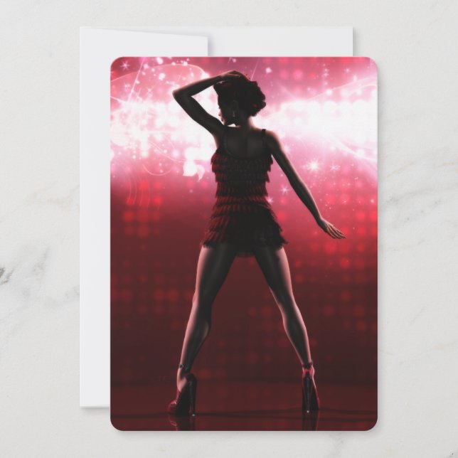 All den Jazzinbjudan (anpassadet) Inbjudningar (Framsida)