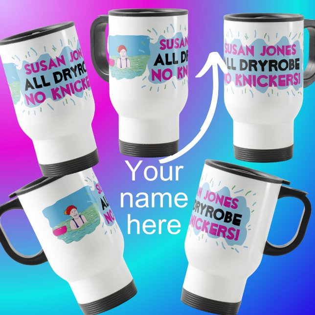 All Dryrobe no Knickers vild Swimmers Simma mugg (Skapare uppladdad)