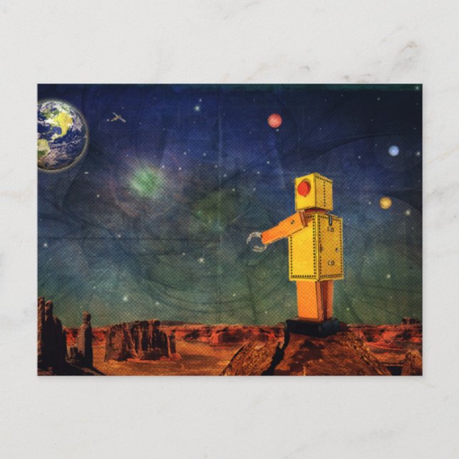 All Ensam Vykort (Framsida)