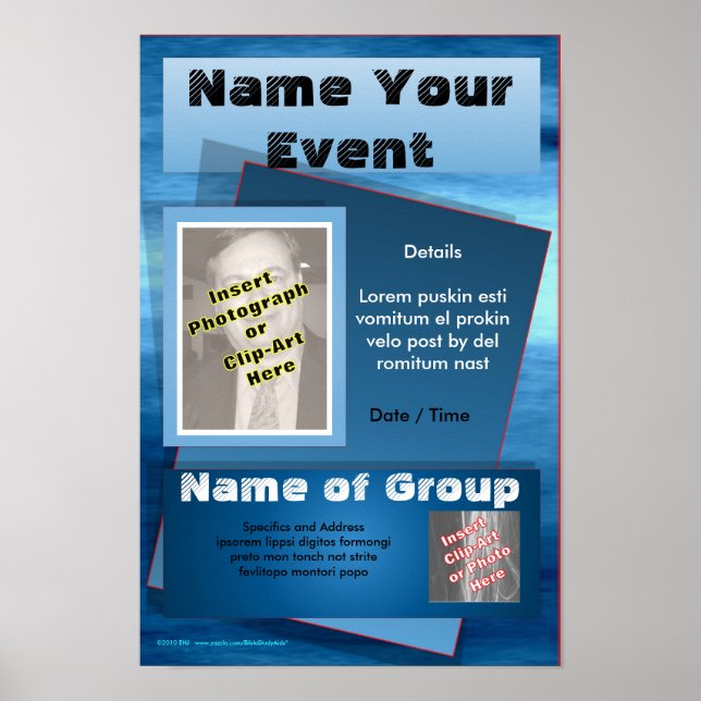 All-Event-Poster - Ocean Poster (Framsidan)