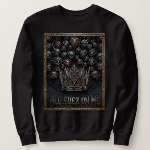 All Eyez On Me Kronografi Urban Streetwear Lång Ärmad Tröja