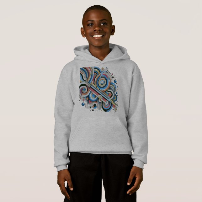 All Färg Rainbow Palette Artdesign T-Shirt (Hel framsida)