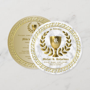 All för kopplagrar för guld- utmärkelse guld- inbjudningar