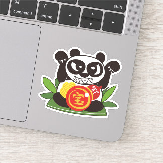 All Fortune Panda Gud Klistermärken