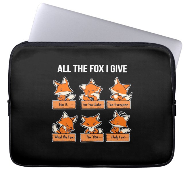 All Fox I Ge Laptop Fodral (Framsidan)