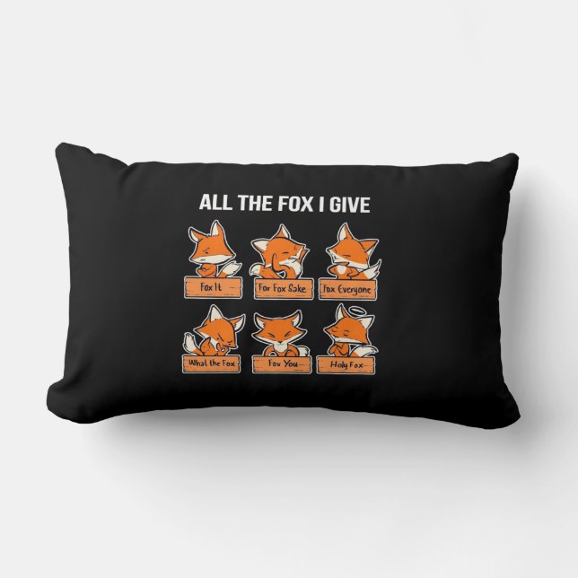 All Fox I Ge Lumbarkudde (Framsida)