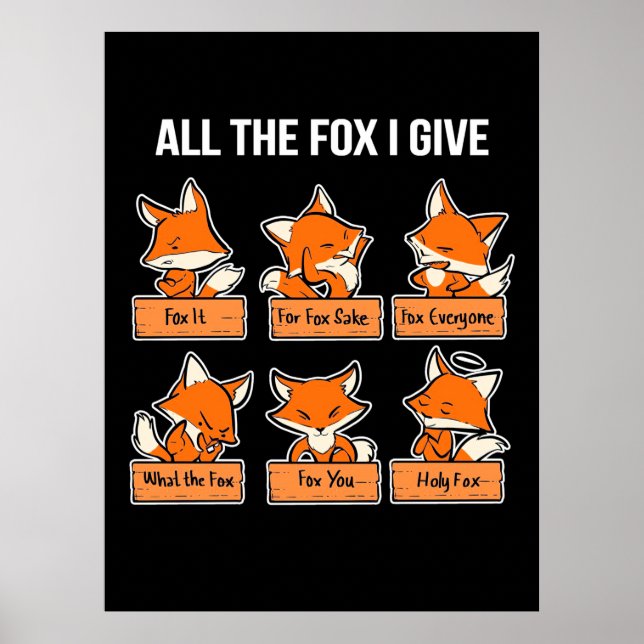 All Fox I Ge Poster (Framsidan)