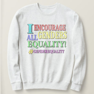 "ALL GENDERS JÄMSTÄLLDHET" Cute Design. Köp nu T Shirt