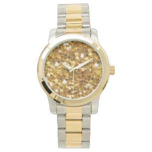 All Glitter, Guld Glitter.. Armbandsur