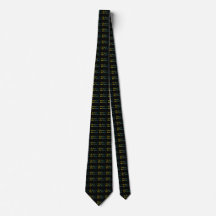 All Glory to honom (Tropical Text) Tie