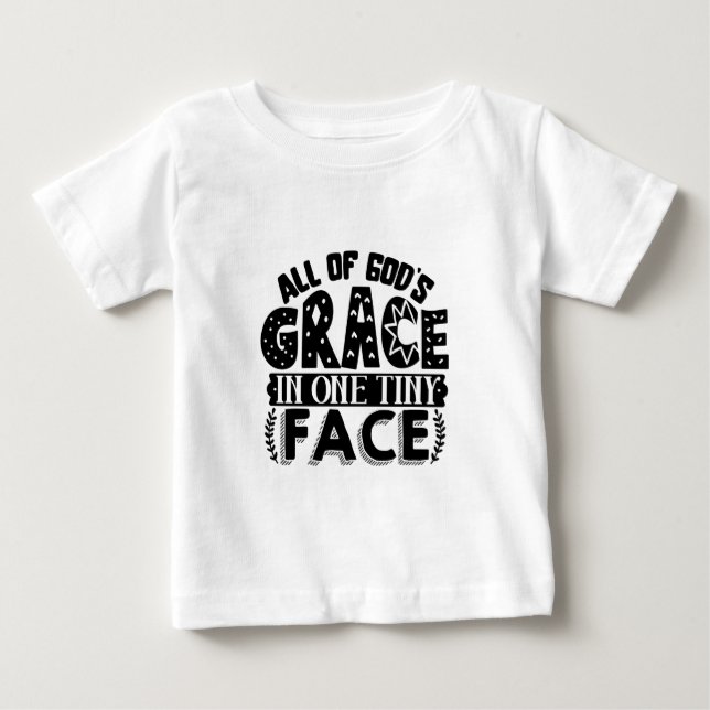 All Gods-stilen i en liten Ansikte T Shirt (Framsida)