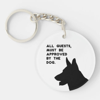 All Guests Must Be Approved by the Dog
