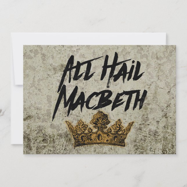 All Hail Macbeth (Framsida)