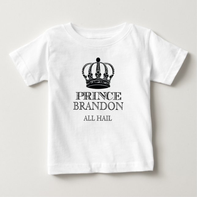 All Hail the Prince T-shirt (Framsida)