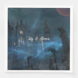 All Hallow Kväll Pappersservett