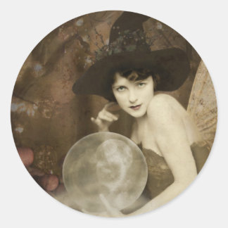 All Hallow Kväll Runt Klistermärke