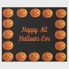 All Hallow Kväll Wrapping Papper Presentpapper