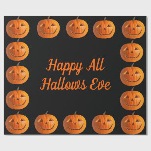 All Hallow Kväll Wrapping Papper Presentpapper