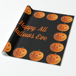 All Hallow Kväll Wrapping Papper Presentpapper