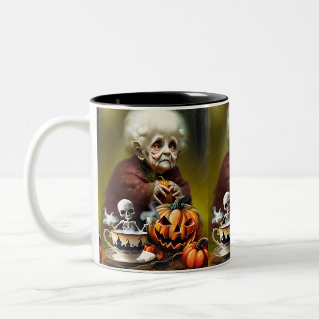 All Hallow Tea Time Två-Tonad Mugg (Vänster)
