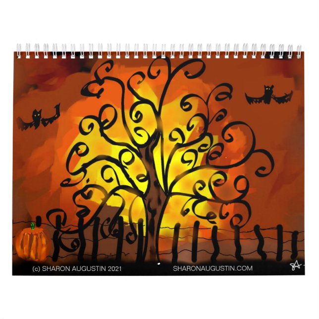 ALL HALLOWEEN CALENDAR KALENDER (Omslag)