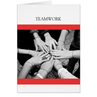 All händer in hälsningskort