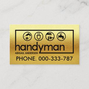 All Handyman Signage Ram Visitkort