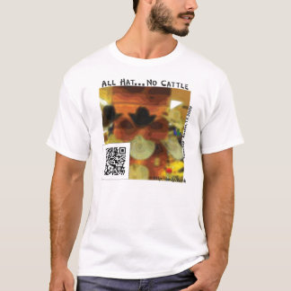 All hatt… inget nötkreatur Tweetup 2009 Tee Shirt