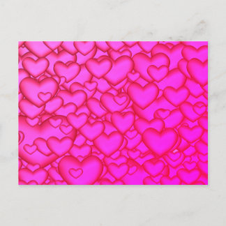 All Hearts Postcard Vykort