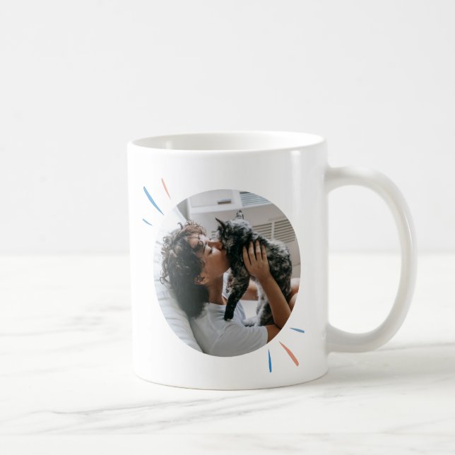 All I Need Is Caffeine With My Mom – Cute Cat Coff Kaffemugg (Höger)
