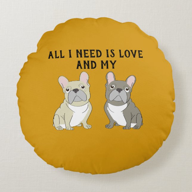 All I need is love and my Rund Kudde (Framsidan)