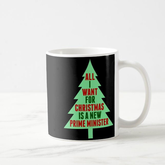 All I Want For Christmas Is A New Prime Minister  Kaffemugg (Höger)