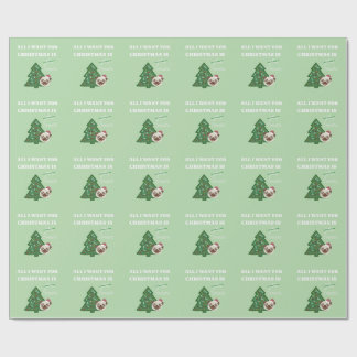 All I want for Christmas is treats Presentpapper