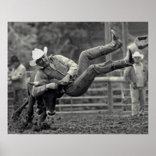 All indisk Rodeo i den Tygh dalen, Oregon. Clint Poster