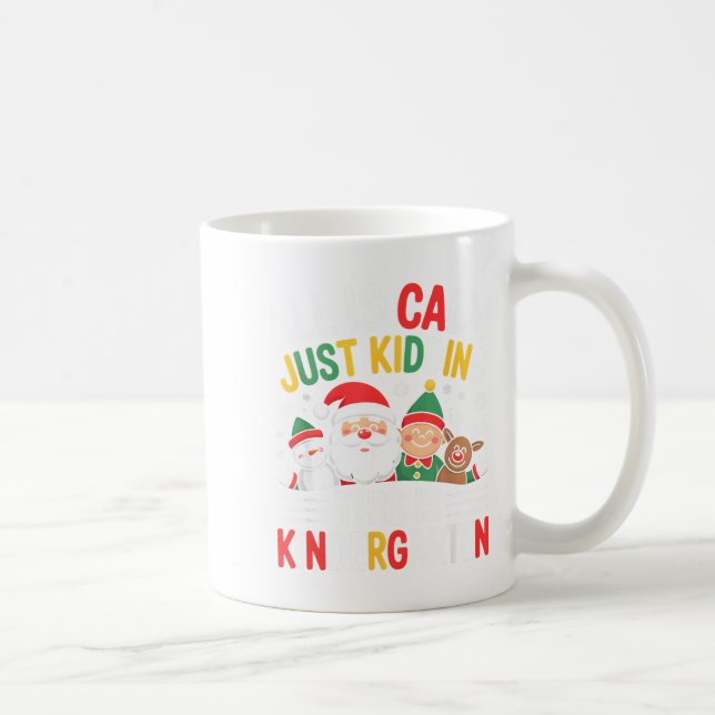 All Is Calm Funny Xmas Kindergarten Christmas Seas Kaffemugg (Höger)
