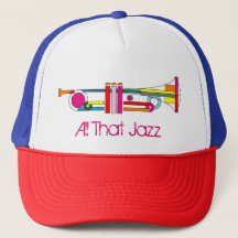 ALL JAZZ TRUMPET-Truckerkeps