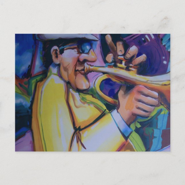 all jazz vykort (Framsida)