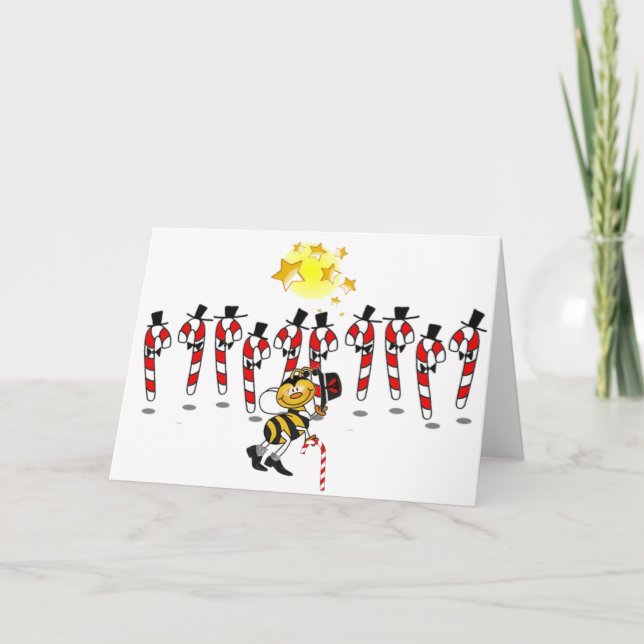 All Jazzy Bee Helgkort (Framsida)