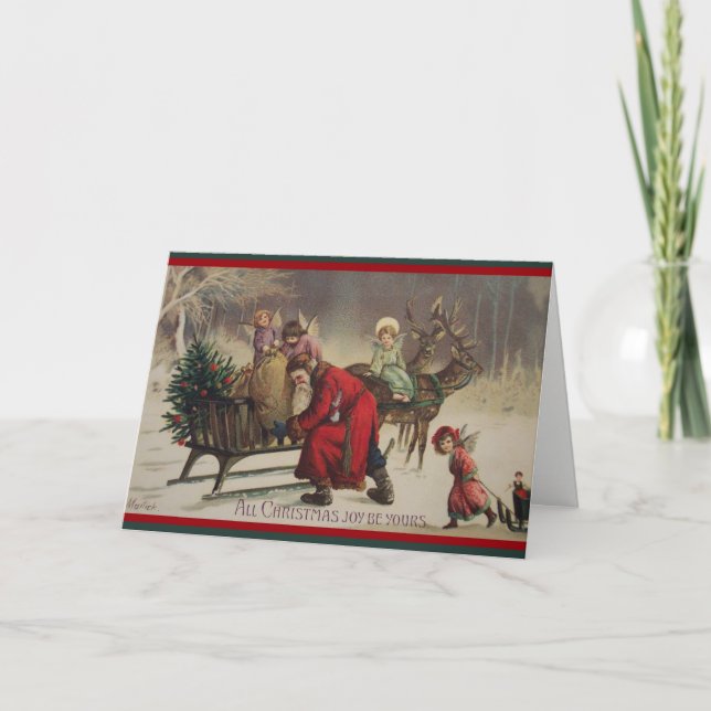 All jul Joy Helgkort (Framsida)