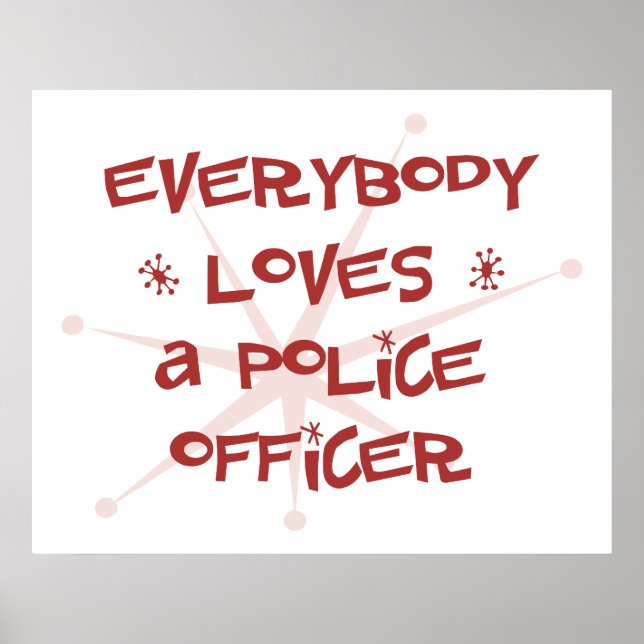 All Kärlek A Polischef Poster (Framsidan)