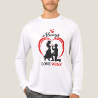 All kärlek vinner Unisex Long Sleeve Tee