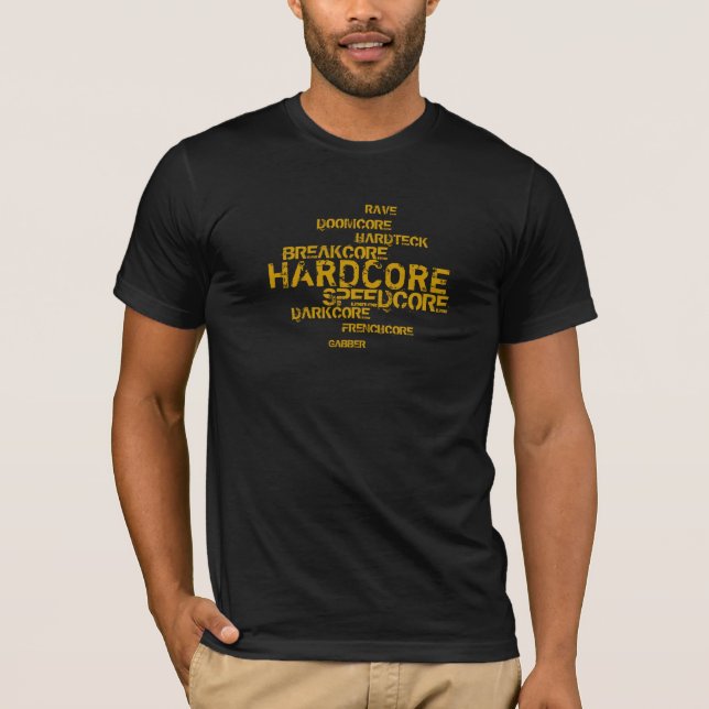 all kind of hardcore tee shirt (Framsida)