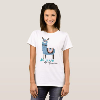 All Lllama, inget drama Tee Shirt