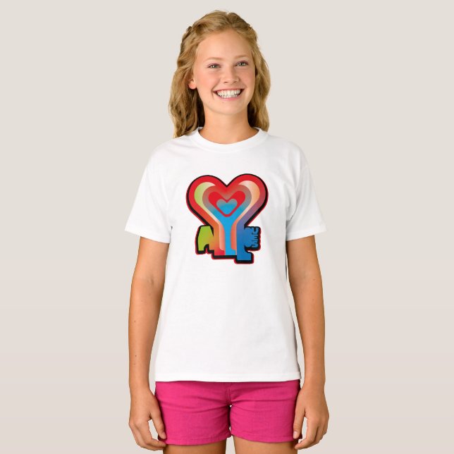 ALL LOVES  BY MASANSER T SHIRT (Hel framsida)