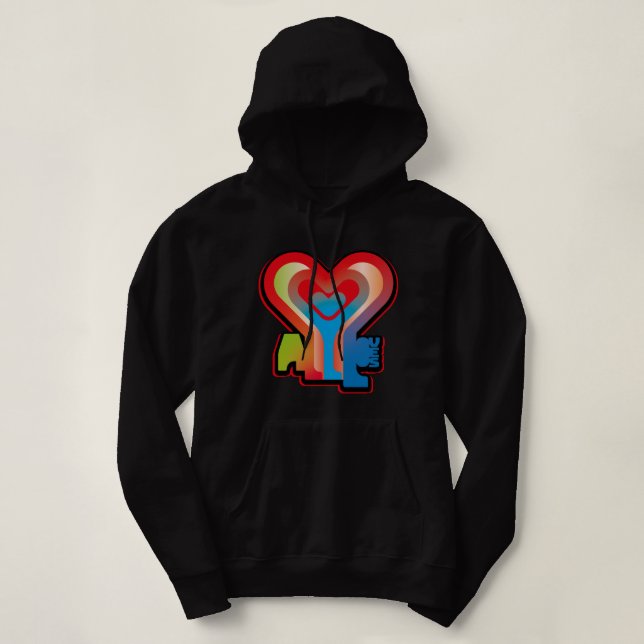 ALL LOVES  BY MASANSER T SHIRT (Design framsida)