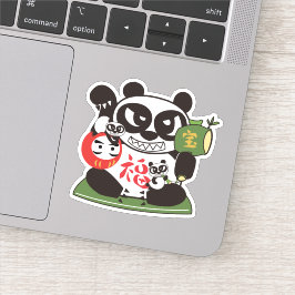 All Lucky Panda Gud Klistermärken