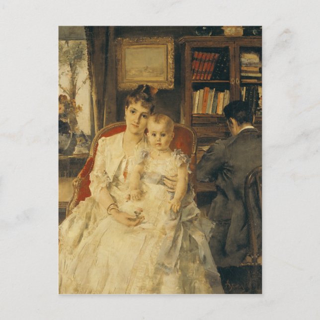 All lycka, 1880 vykort (Framsida)